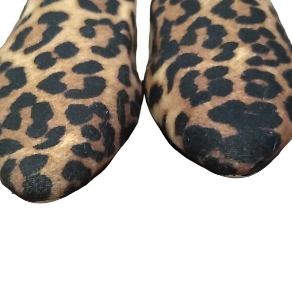Steve Madden Ally Leopard Print Slip-On Mules Size 6.5 - Picture 5 of 8